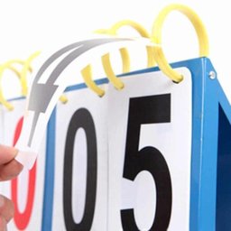 Marcador contador de pontos de mesa em metal placar para jogos esporte futsal futebol tenis de mesa - 3