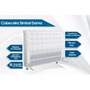 Ver imagem 2 de Cama Box Queen CRC + Colchão Ortopédico Light Ortobom + Cabeceira Dama Cinza