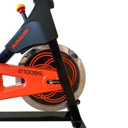 Bicicleta Spinning Athletic Advanced 2100bs: Volante 18kg, 125kg Suportados Treino de Alta Intensida - 2