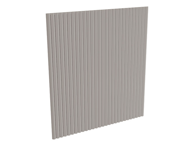 Meia Curva Poliest 597 Cinza Glacial 1,6cm Santa Luzia (1un) - 2