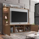 Ver imagem 6 de Home Painel Atlanta Tv até 65 Cinamomo/off-white/ripado