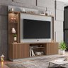 Home Painel Atlanta Tv até 65 Cinamomo/off-white/ripado - 1