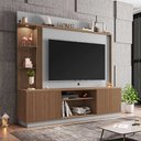 Ver imagem 1 de Home Painel Atlanta Tv até 65 Cinamomo/off-white/ripado