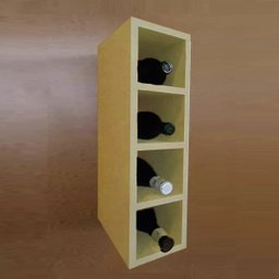 Nicho Garrafeiro Natural Em Mdf - 3