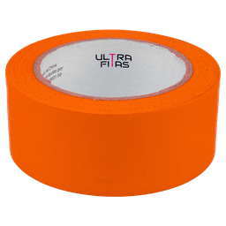 Fita Demarcação de Solo Pvc 48 Mm X 30 Metros - Laranja - 2