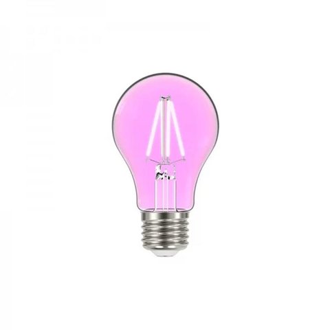 Lâmpada de Led Filamento Taschibra Color Rosa A60 8665