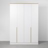 Guarda-roupa Harper 4 Portas 1,60m - Branco - 6