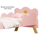 Ver imagem 4 de Cama Infantil Princesa Realeza Rosa com Colchão