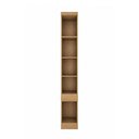 Ver imagem 3 de Módulo de Guarda Roupa Mesa de Cabeceira 1 Porta 1 Gaveta 100% MDF Cairo