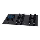 Ver imagem 1 de Cooktop a Gás Fischer 5 Bocas Tripla Chama Infinity Duo com Trempe de Ferro Fundido Mesa Vidro Bivol