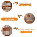 Ver imagem 5 de Conjunto com 2 Cadeiras Ballare em Madeira Maciça para Sala de Jantar
