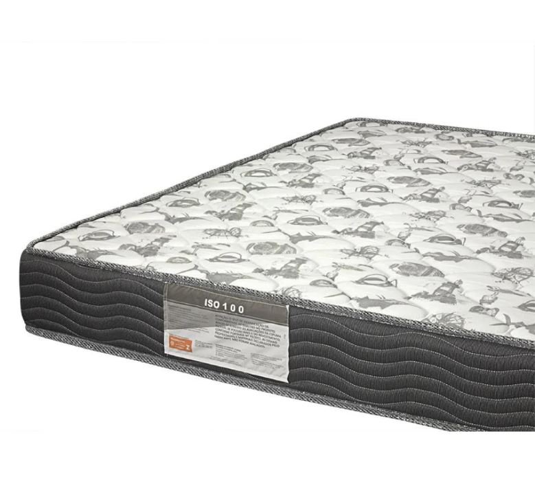 Cama Base Box Com Baú Casal + Colchão De Espuma D33 - Ortobom - iso 100 138cm:branco - 3