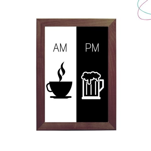 Quadros para Casa - Café e Cerveja:tabaco