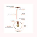 Ver imagem 2 de Luminária Pendente Ring Line Lustre Aramado Premium Elegance:rosé