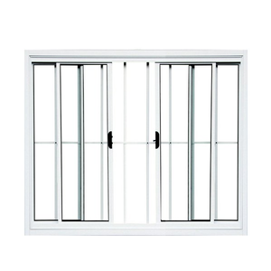 janela vitro 4 folhas aluminio branco com grade 1,00x1,20