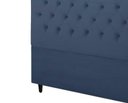 Ver imagem 2 de Cabeceira Embaixatriz Plus Casal 1400mm Veludo Azul - Simbal