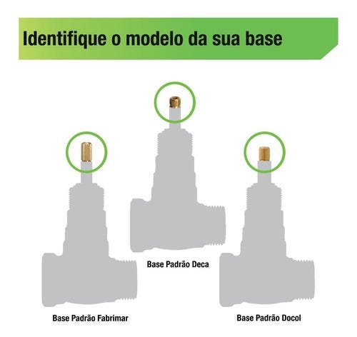 Acabamento Para Registro Base Padrão Deca Grande Prata Deca:Prateado/Cromo - 5