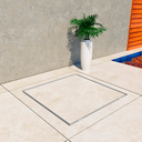Ver imagem 5 de Tampa Casa de Maquinas C/ Grelha 80x80 Cm Cinza - Conceito Tampas