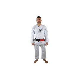 Kimono de Jiu jitsu Kvra Bjj Future Branco A4 - 1