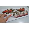 Adesivo Par de Emblema Hilux 4x4 Turbo Intercooler Teu Adesivo Vermelho - 2