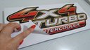 Ver imagem 2 de Adesivo Par de Emblema Hilux 4x4 Turbo Intercooler Teu Adesivo Vermelho