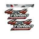 Ver imagem 3 de Adesivo Par de Emblema Hilux 4x4 Turbo Intercooler Teu Adesivo Vermelho