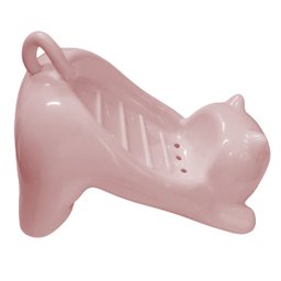 Saboneteira Porta Sabonete Gato Gatinho Banheiro Pia Mesa Bancada Lavabo Box Decoraçao Divertido Enf - 5