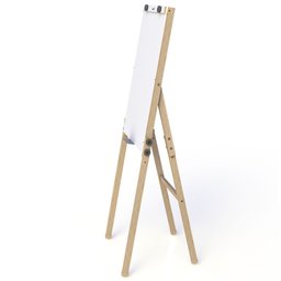 Flip Chart Quadro Branco Soft Dobrável 57x88cm com Marcado e Bloco de Folhas - 2