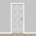 Ver imagem 3 de Adesivo de Porta - Abstrato Rústico 2 Dekalque 73x213