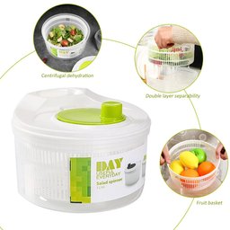 Centrífuga para Salada Manual N230634-9 - Quanhe - 3