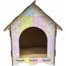 Casinha MDF Pet Cachorro e Gato Desmontável Desenho - 4
