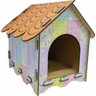 Casinha MDF Pet Cachorro e Gato Desmontável Desenho - 1