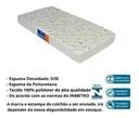Ver imagem 5 de Cama Solteiro Nina Branca 100% Mdf c/ Colchão Solteiro -Basoto