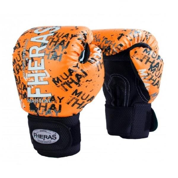 Kit Boxe Muay Thai Fheras Top Grafite (03000090) - 2