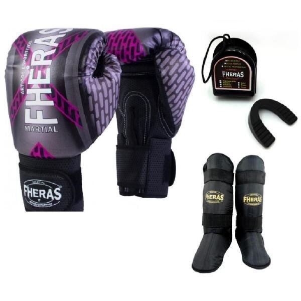 Kit Boxe Muay Thai Fheras Top Iron (03000048) - 1