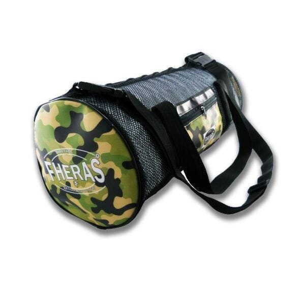 Kit Kick Boxing Bolsa Telada e Shorts Fheras Camuflado 018 - 3