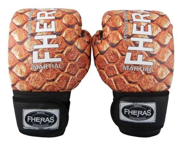 Luva Boxe Muay Thai Fheras New Top Cobra lll 12 oz - 10