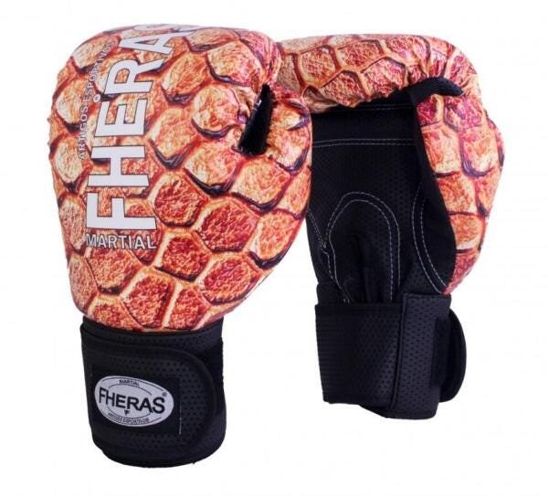 Luva Boxe Muay Thai Fheras New Top Cobra lll 12 oz - 9