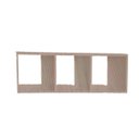 Ver imagem 3 de Nicho Triplo 80x27x20 Madeirado Em Mdf
