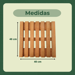 Suporte Vaso Quadrado 40cm Roda Preta Magno - 5