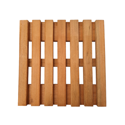 Suporte Vaso Quadrado 40cm Roda Preta Magno - 2