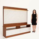 Ver imagem 5 de Rack com Painel para TV até 70 Polegadas com LED e Portas 182x172x38cm