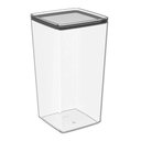 Ver imagem 1 de Pote Hermético 2,3l Cristal Crippa Porta Mantimentos Condimentos Transparente