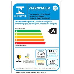Lavadora de Roupas Brastemp Tira Manchas 16kg Branco 220v Bwk16ab - 3