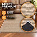 Ver imagem 7 de Tapete Sisal Art 1140 Sala Quarto Escritório Clean:2,00x2,50