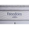 Colchão Casal Ortobom molas Exclusivo Freedom 138x188x32cm:Branco - 1