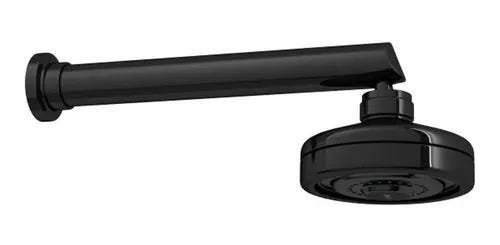 Chuveiro Com Tubo Parede Acqua Plus Deca Black Noir Brilhant - 2