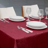 Toalha de Mesa Jacquard 100x100 Admirare - Carmim - 3