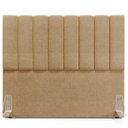 Ver imagem 3 de Cabeceira Cama Box Casal 140 cm Dália W01 Linho Bege Escuro - Lyam Decor