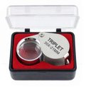 Ver imagem 4 de Lupa Mão Bolso Joalheria Relojoeiro Ourives Eletrônica 30x21mm Portátil Articulada Zoom Geologia Pro